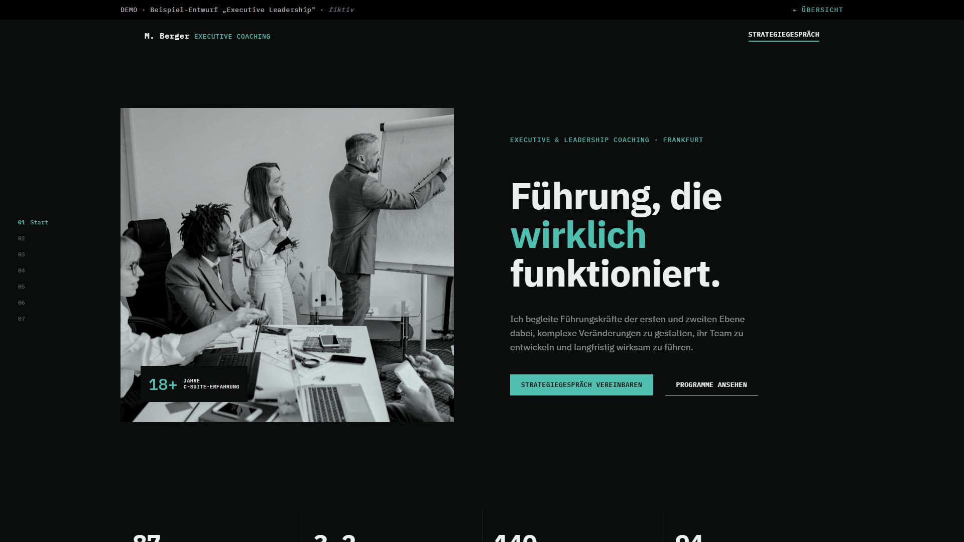 Demo: Leadership / Executive B2B